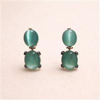 Orecchini Lucos Donna in Argento C36VERDE - C36VERDE
